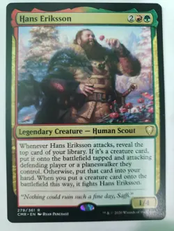 MTG Hans Eriksson Commander Legends 279/361 Regular Rare - Image 2