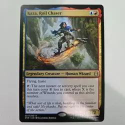 MTG Kaza, Roil Chaser Zendikar Rising 225 Regular Rare - Image 2
