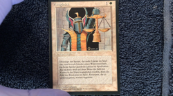 BALANCE rare German Foreign Black Border Magic the Gathering Unplayed NM - Image 2