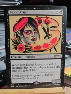 1x MTG Blood Artist Secret Lair Drop 42 Unplayed ** MagikJnkie ** - Image 1