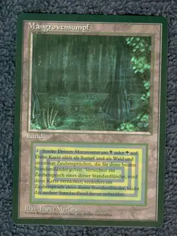 BAYOU rare German Foreign Black Border (FBB) Magic the Gathering Unplayed NM - Image 1