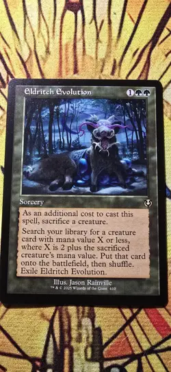 Eldritch Evolution •Retro Frame• Rare Sorcery • Innistrad Remastered • MTG INR - Image 1