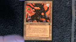 MISHRA'S FACTORYY rare German Antiquities Magic the Gathering Unplayed NM - Image 2