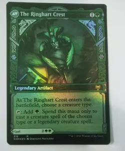 MTG Kolvori, God of Kinship The Ringhart Crest Kaldheim 318 Foil Rare - Image 4