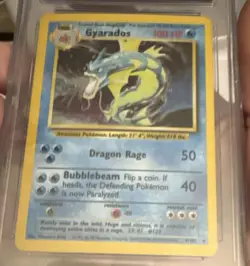 Gyarados Base Set 6/102 Holo 1999 Pokemon- CGC 6.5 - Image 5