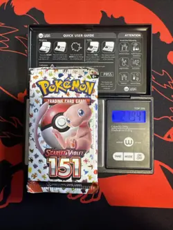 21.94g Light - Pokemon TCG S&V - 151 Booster Pack! Semi GOD U - Image 1