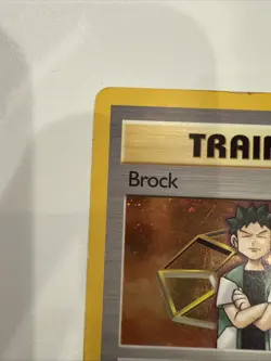 Pokemon Brock Trainer Card Gym Heroes Holographic Rare, 15/132 - Image 2