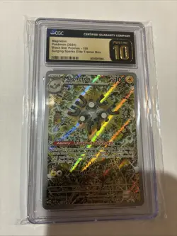 Pokemon TCG Magneton SVP 159 Promo CGC Pristine 10 - Image 4