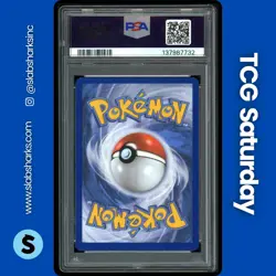 2019 POKEMON SWORD & SHIELD BLACK STAR PROMOS #SWSH137 LIGHT TOXTRICITY PSA 8 - Image 2