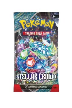 HEAVY 22.10g Pokemon TCG Stellar Crown Scarlet & Violet Booster Pack - 10 Cards - Image 2