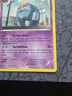 Pokemon: Darmanitan #60/99 Next Destinies Rare Non-holo 2012 Vintage - MP - I235 - Image 5