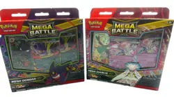 Mega Battle Deck Set of Two, 1x Mega Gengar ex 1x Mega Diancie ex Pokemon TCG - Image 1