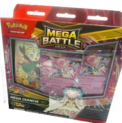 Mega Battle Deck Set of Two, 1x Mega Gengar ex 1x Mega Diancie ex Pokemon TCG - Image 4