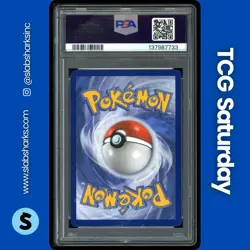 2019 POKEMON SWORD & SHIELD BLACK STAR PROMOS #SWSH137 LIGHT TOXTRICITY PSA 7 - Image 2