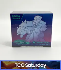 POKEMON JOURNEY TOGETHER POKEMON CENTER ELITE TRAINER BOX ETB SEALED - Image 1