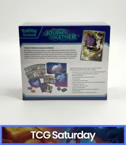 POKEMON JOURNEY TOGETHER POKEMON CENTER ELITE TRAINER BOX ETB SEALED - Image 2