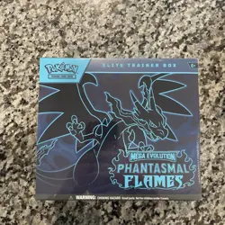 Pokemon Mega Evolution Phantasmal Flames Elite Trainer Box ETB Sealed 24hr ship - Image 1