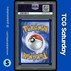 2023 POKEMON SV BLACK STAR PROMOS 151 MEW UPC PROMO #052 MEWTWO PSA 8 - Image 2