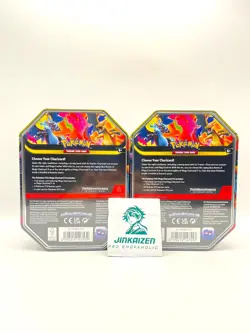 x2 Pokemon TCG: Mega Charizard ex Tin (One of each X + Y) -- New/Sealed - Image 2