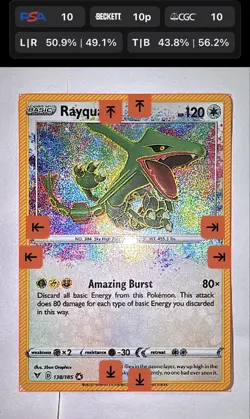 Rayquaza 138/185 - Amazing Rare Holo - SWSH Vivid Voltage - Pokemon TCG English - Image 3