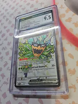RARE LOW POP 1/26 Pokemon TCG Teal Mask Ogerpon Ex #166 Promo CGC 9.5 - Image 2