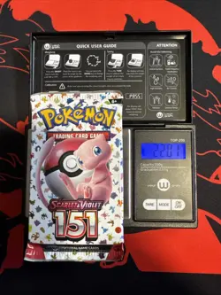 22.01g Heavy - Pokemon TCG S&V - 151 Booster Pack! Semi GOD U - Image 1