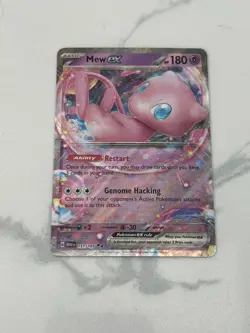 Pokemon Mew ex SV05 Scarlet & Violet 151 151/165 Ultra Rare Holo Full Art 180 HP - Image 1