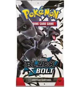 HEAVY! 22.64g Black Bolt Booster Pack Scarlet & Violet Pokemon TCG New Sealed - Image 2