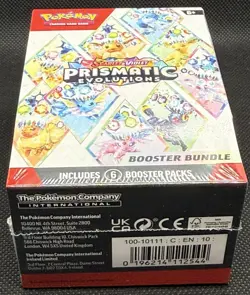 Pokemon TCG: Scarlet & Violet Prismatic Evolutions Sealed Booster Bundle Box - Image 5