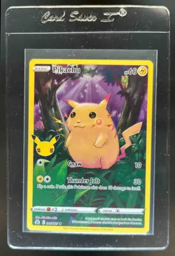 2021 Pokemon SWSH Celebrations Pikachu Full Art Holo #005/025 - Image 1