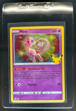 2021 Pokemon SWSH Celebrations Mew Holo #011/025 - Image 1