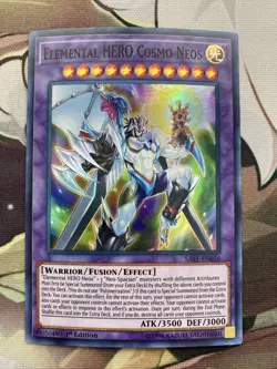 Yugioh! Elemental HERO Cosmo Neos - SAST-EN036 - Super Rare - 1st Edition NM/M - Image 1