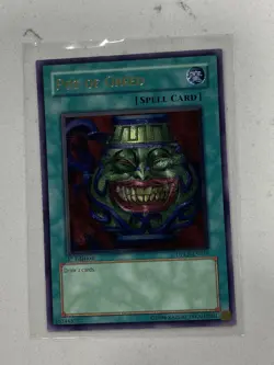 Yugioh Pot of Greed 1st Edition Ultimate Rare DPKB-EN029 VLP/NM - Image 1