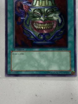 Yugioh Pot of Greed 1st Edition Ultimate Rare DPKB-EN029 VLP/NM - Image 3