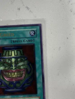 Yugioh Pot of Greed 1st Edition Ultimate Rare DPKB-EN029 VLP/NM - Image 4