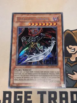Yu-Gi-Oh Darklord Zerato PTDN-EN081 Secret Rare Unlimited NM - Image 2