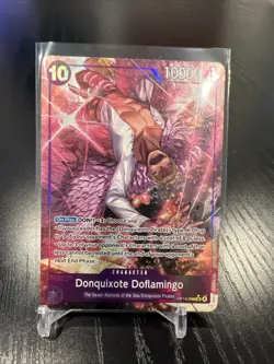 One Piece Donquixote Doflamingo OP14-069 SR ALT ART - Image 1