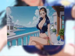 Nico Robin One Piece Anime Waifu Sexy Goddess Doujin Hentai Lewd Card - Image 1