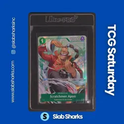 2025 ONE PIECE EB01 PREM BOOST. THE BEST VOL.2 #EB01-015 SCRATCHMEN APOO ALT ART - Image 1