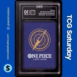 2024 ONE PIECE EMPERORS IN THE NEW WORLD #OP09-004 SHANKS MANGA ALT ART TAG 10 - Image 2