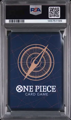 2025 One Piece Monkey D Luffy OP13-118 Carrying On His Will Alt Art SEC PSA 10 - Image 2
