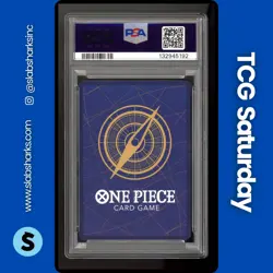 2024 ONE PIECE CONVENTION EXCLUSIVE-FOIL PROMO #P-043 MONKEY. D. LUFFY PSA 10 - Image 2