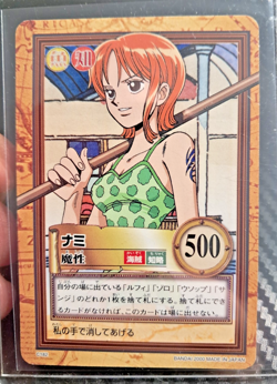 BANDAI One Piece Hyper Battle NAMI SCARCE C182 EARLY CARD VINTAGE LUFFY CREW - Image 1