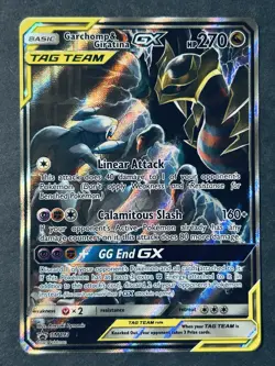 Garchomp & Giratina GX SM193 Holo Promo Card Sun and Moon Tag Team. NM - Image 2