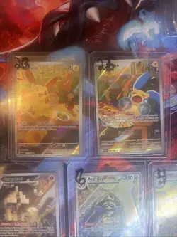 Lot of 7 Paradox Rift Full Art and More Pokemon TCG Cards NM See Pictures - Image 5