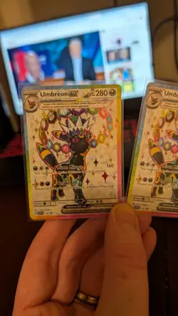Umbreon ex SVP176 Sv: Scarlet & Violet Promo Cards Holo NM Set Of 2 - Image 2