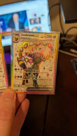 Umbreon ex SVP176 Sv: Scarlet & Violet Promo Cards Holo NM Set Of 2 - Image 3