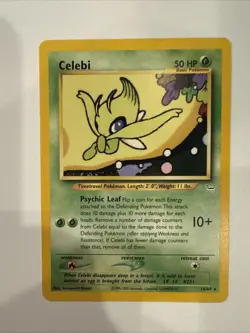 Celebi Neo Revelation 16/64 Regular Non-Holo Pokemon Card - Image 1