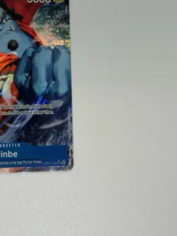 Bandai One Piece Card Game Jinbe OP07-045 SR 5000 Power 4 Cost Holo - Image 3