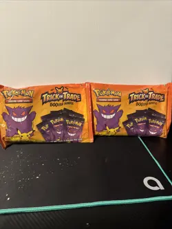 Pokemon Trading Card Game TCG Trick Or Trade BOOster Bundle 40 Mini Packs Sealed - Image 2